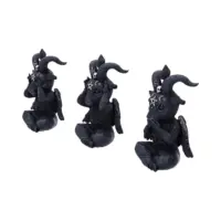 Nemesis Now Three Wise Baphaboo Figurines 13.4cm Figurines Small (Under 15cm) 2