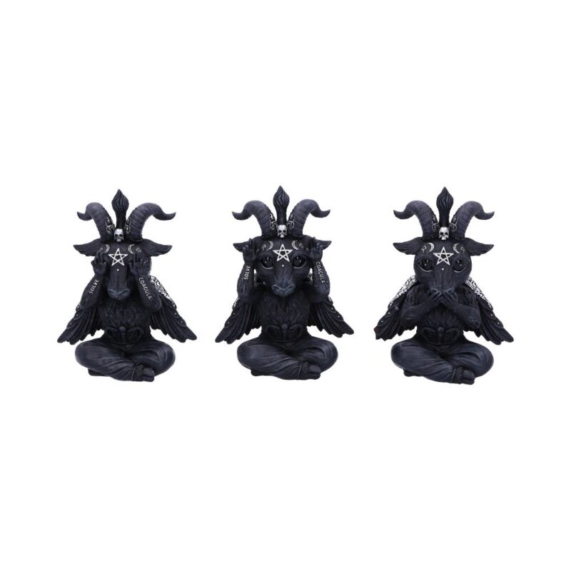 Three Wise Baphaboo Figurines 13.4cm Figurines Small (Under 15cm)