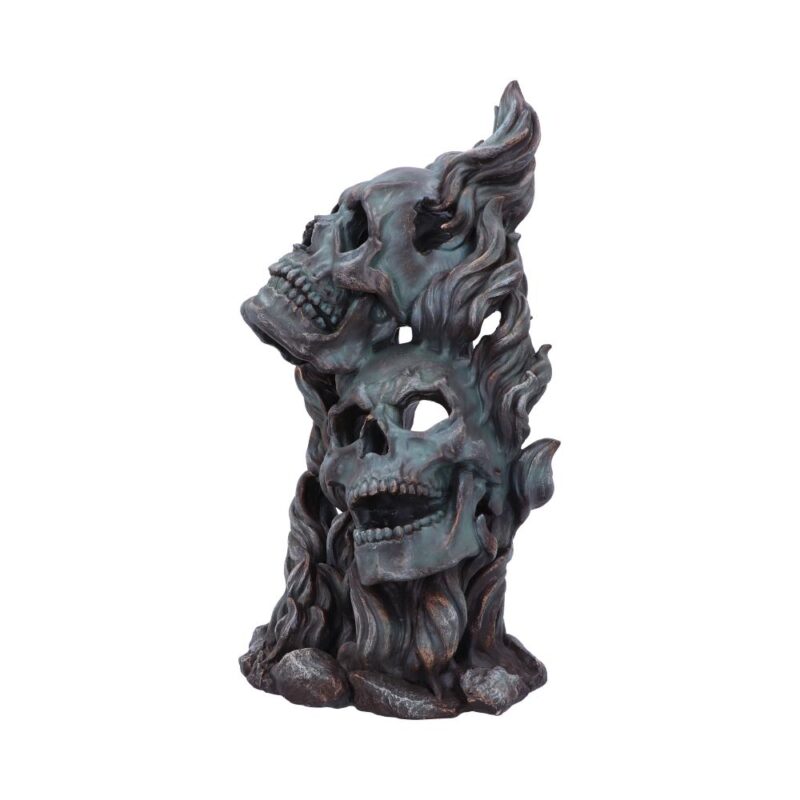 Comedy and Tragedy Skull Ornament 33.5cm Figurines Large (30-50cm) 3