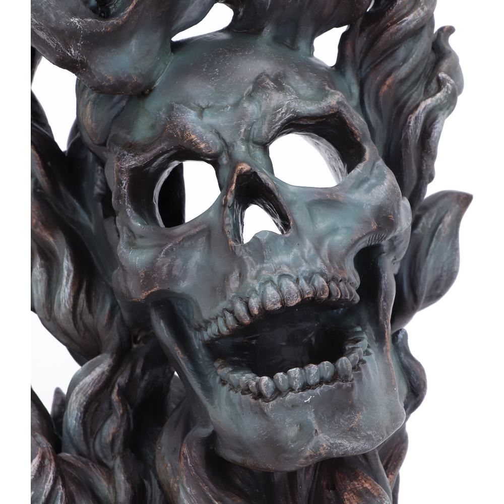 Nemesis Now Comedy and Tragedy Skull Ornament 33.5cm Figurines Large (30-50cm) 11 Nemesis Now Comedy and Tragedy Skull Ornament 33.5cm Figurines Large (30-50cm) 11