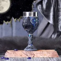 Nemesis Now Wolf Moon Goblet 19.5cm Goblets & Chalices 2