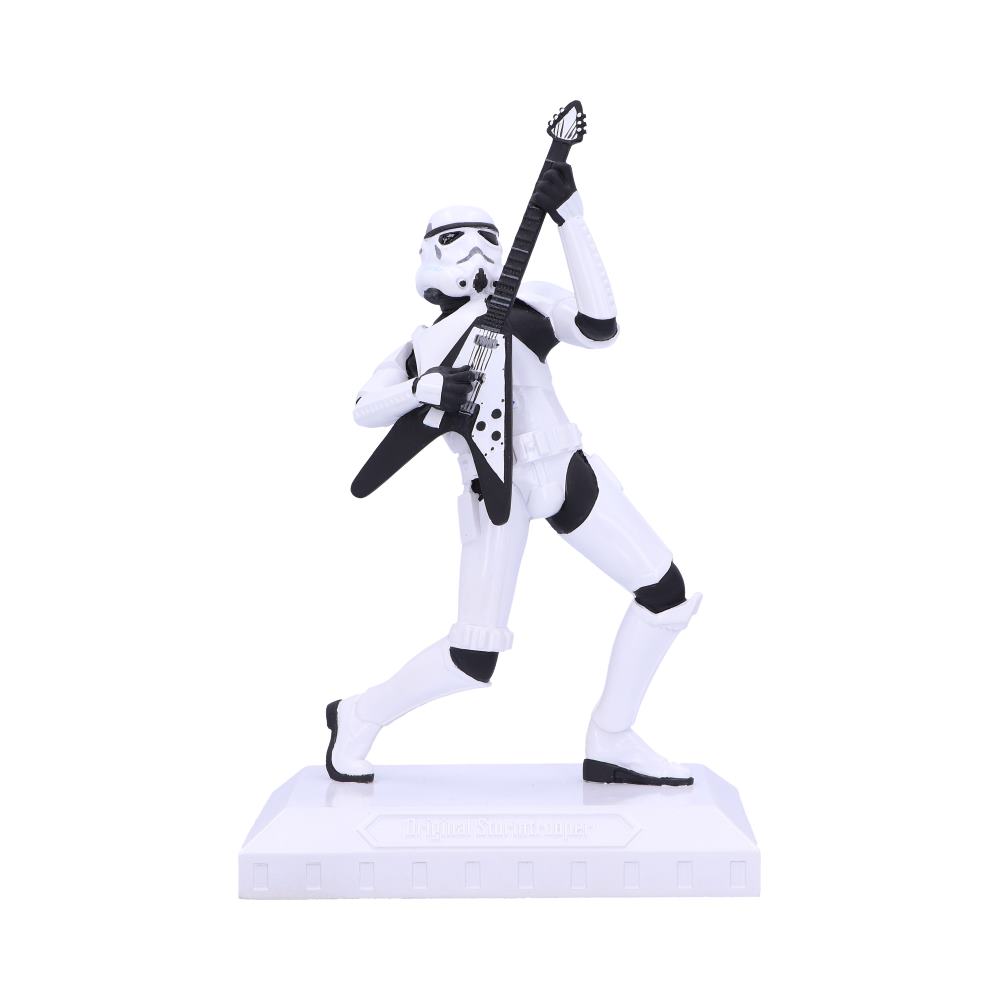 Officially Licensed Stormtrooper Rock On Guitarist Figurine 18cm Figurines Medium (15-29cm)