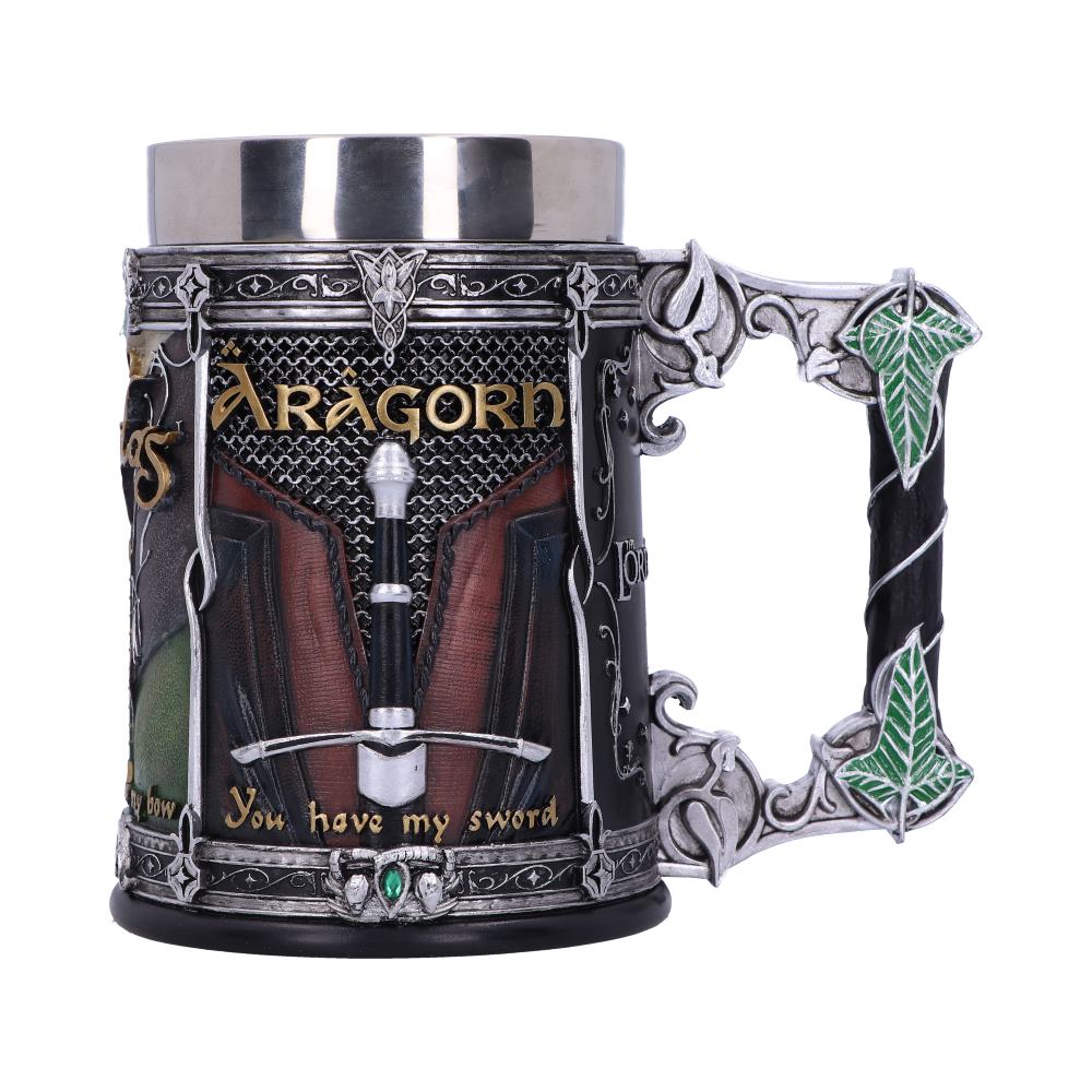 Officially Licensed Lord of the Rings The Fellowship Tankard 15.5cm Homeware