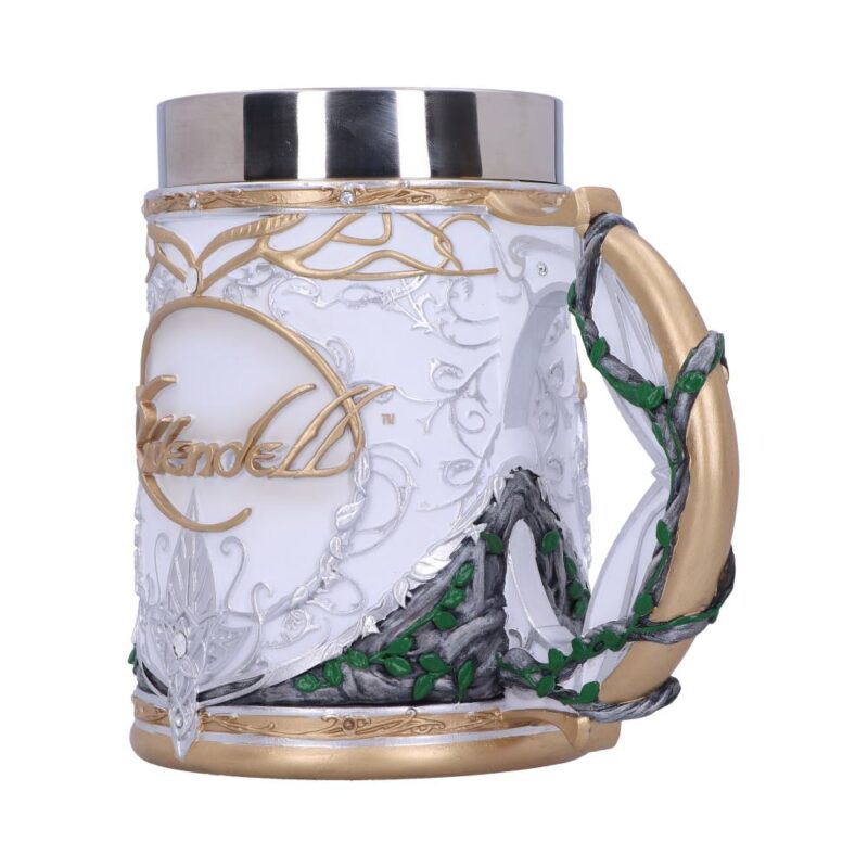 Officially Licensed Lord of the Rings Rivendell Tankard 15.5cm Homeware 3
