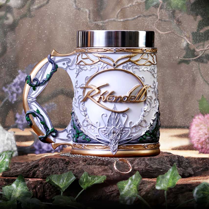 Officially Licensed Lord of the Rings Rivendell Tankard 15.5cm Homeware 2