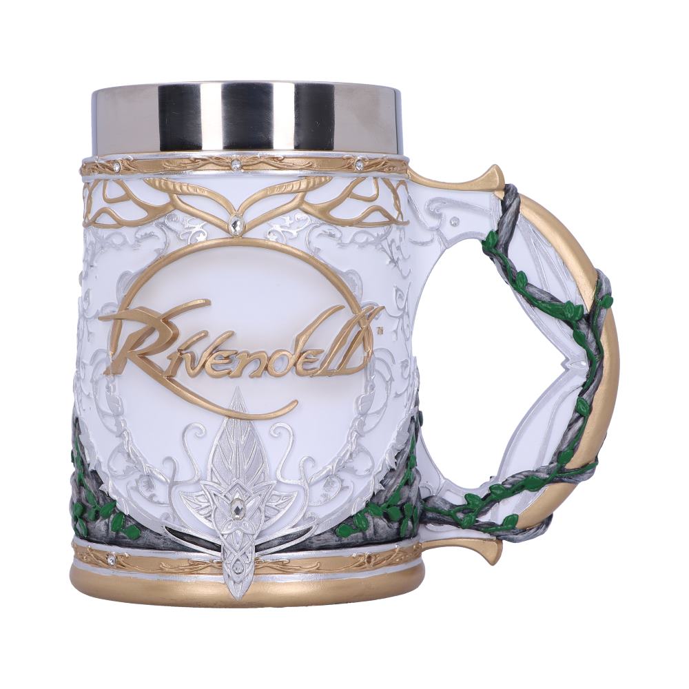 Officially Licensed Lord of the Rings Rivendell Tankard 15.5cm Homeware
