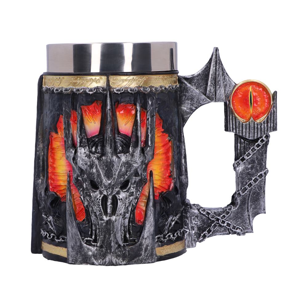 Officially Licensed Lord of the Rings Sauron Tankard 15.5cm Homeware