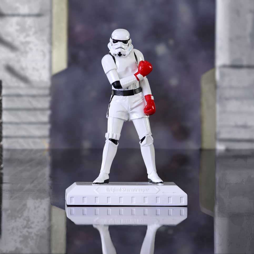 Officially Licenced Stormtrooper The Greatest Boxer Figurine 18cm Figurines Medium (15-29cm) 2