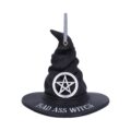 Bad Ass Witch Hanging Ornament 9cm Christmas Decorations 2