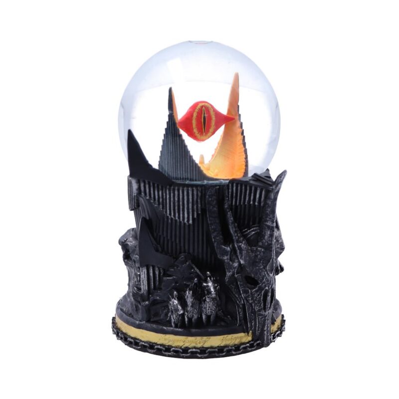 Officially Licensed Lord of the Rings Sauron Snow Globe 18cm Homeware 7