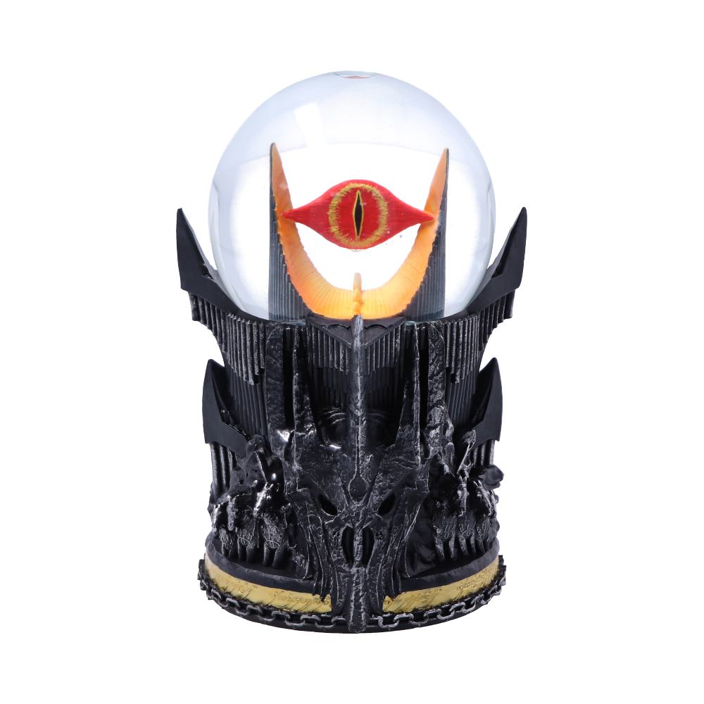 Officially Licensed Lord of the Rings Sauron Snow Globe 18cm Homeware