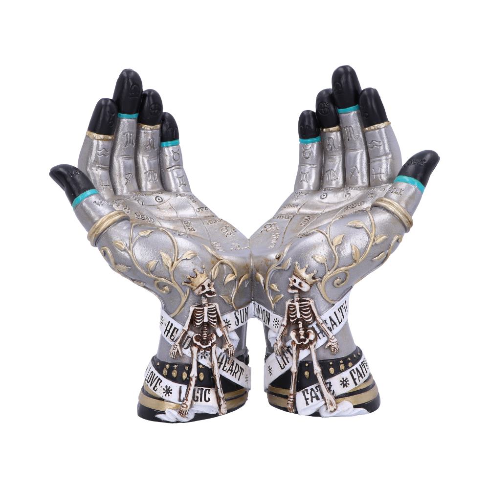 Hands of the Future Palmistry Crystal Ball Holder 20cm Crystal Balls & Holders