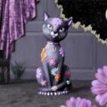Hippy Kitty Black Cat Ornament  26cm Figurines Medium (15-29cm) 10