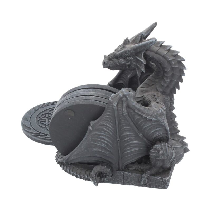 Dragons Lair Black Dragon Coaster Set Coasters 3