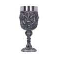 Baphomet Goblet Silver Goat God Deity Wine Glass Goblets & Chalices 8
