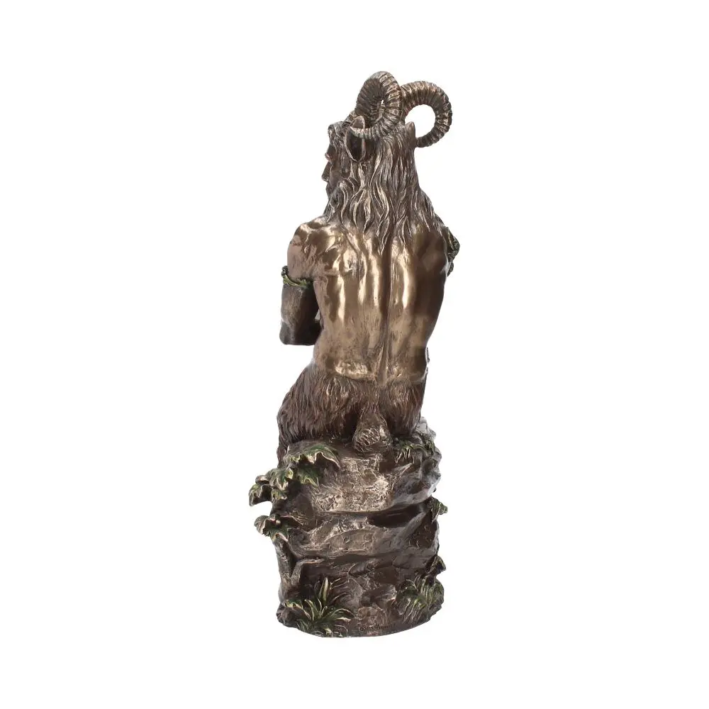 Nemesis Now Pan Fawn With Pan Flutes Finished in Bronze 30.5cm Figurines Large (30-50cm) 5 Nemesis Now Pan Fawn With Pan Flutes Finished in Bronze 30.5cm Figurines Large (30-50cm) 5