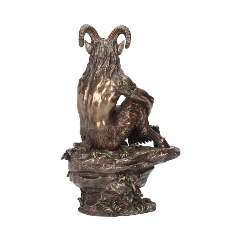Pan Fawn With Pan Flutes Finished in Bronze 30.5cm Figurines Large (30-50cm) 7