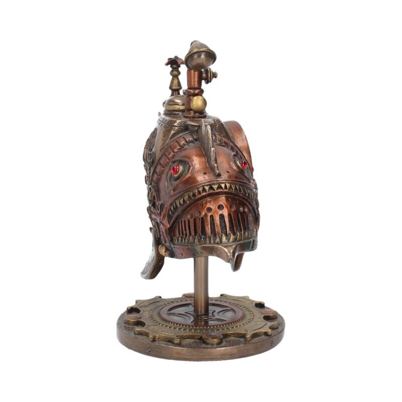 Sub Piranha Figurine Steampunk Submarine Ornament Figurines Medium (15-29cm) 3