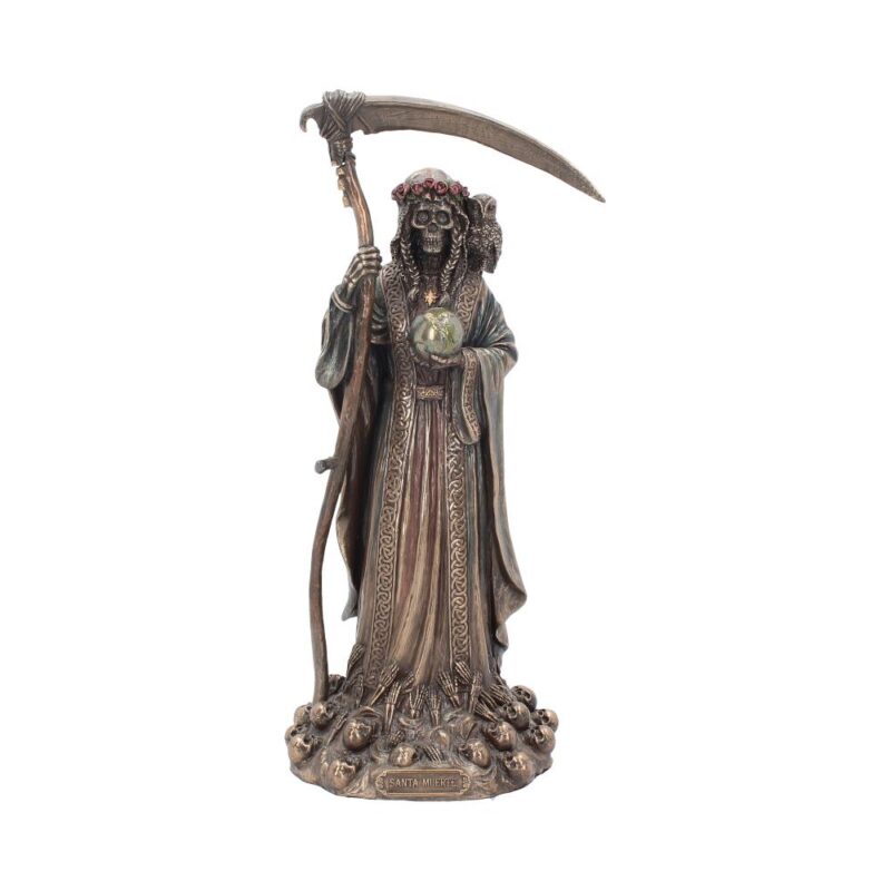 Santa Muerte Reaper Finished in Bronze 29cm Figurines Medium (15-29cm) 9