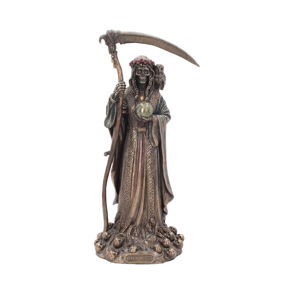 Santa Muerte Reaper Finished in Bronze 29cm Figurines Medium (15-29cm)