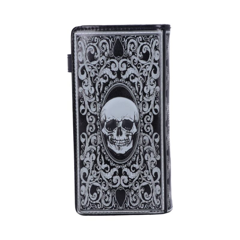 Skull Tarot Card Purse Embossed Wallet Gifts & Games 5