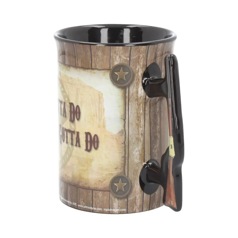John Wayne Mug- A Mans Gotta Do” Officially Licensed 16oz” Homeware 3 John Wayne Mug- A Mans Gotta Do” Officially Licensed 16oz” Homeware 3