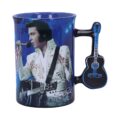 Elvis The King of Rock and Roll Blue Mug Homeware 2