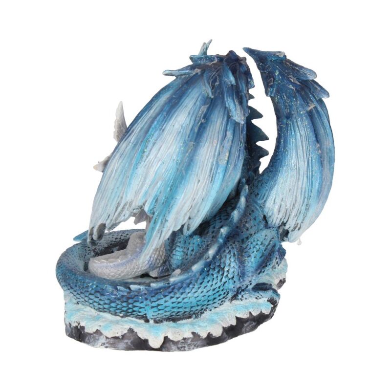 Mothers Love Blue Dragon and White Dragonling Figurine Figurines Medium (15-29cm) 5