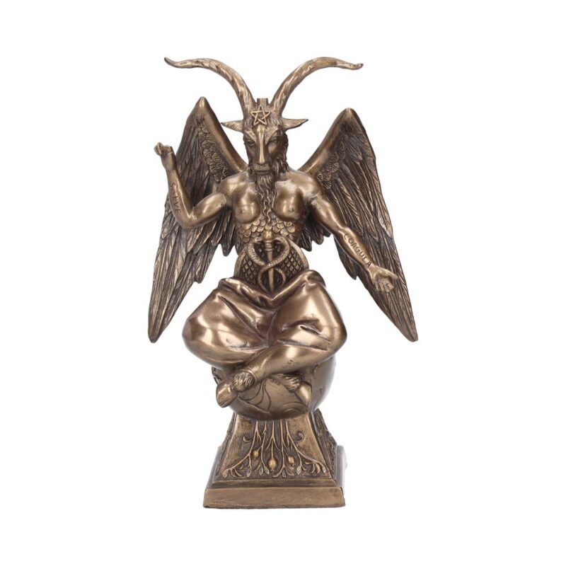 Baphomet Occult Mystical Figurine Bronze Gothic Ornament Figurines Medium (15-29cm) 9