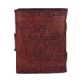 Nemesis Now Lockable Pentagram Leather Emboss Journal Gifts & Games 6