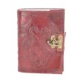 Lockable Double Dragon Leather Embossed Journal Gifts & Games 2