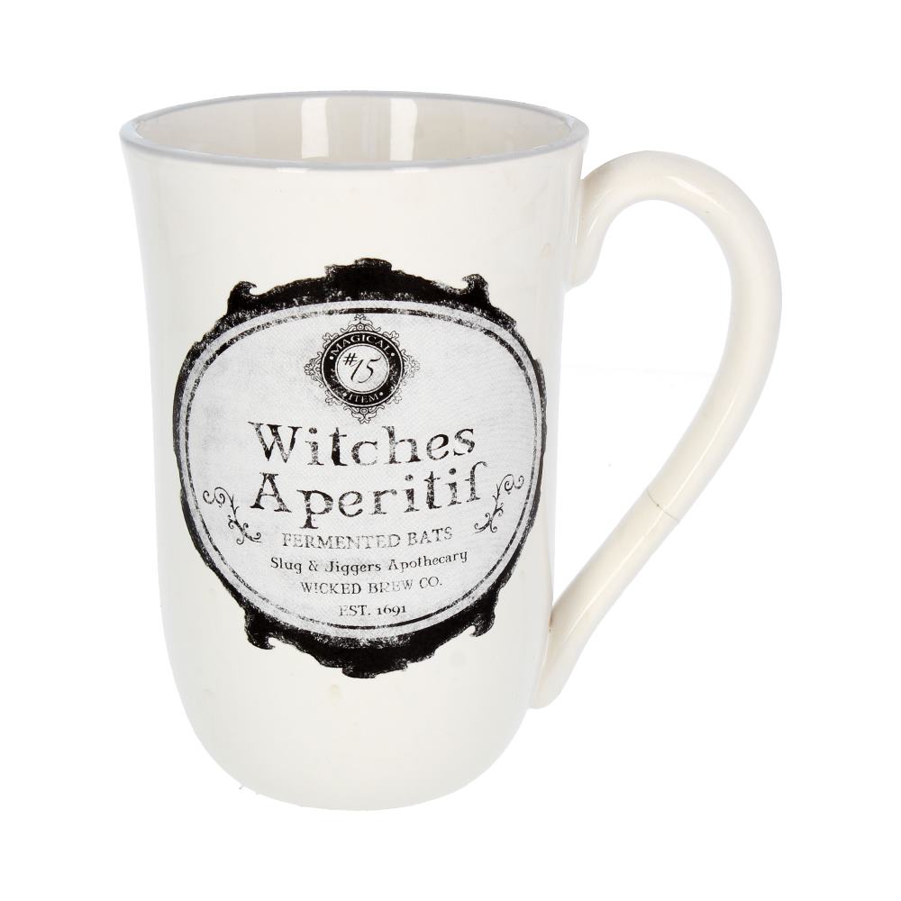 Witches Aperitif Apothecary Ceramic Mug 14.5cm Homeware