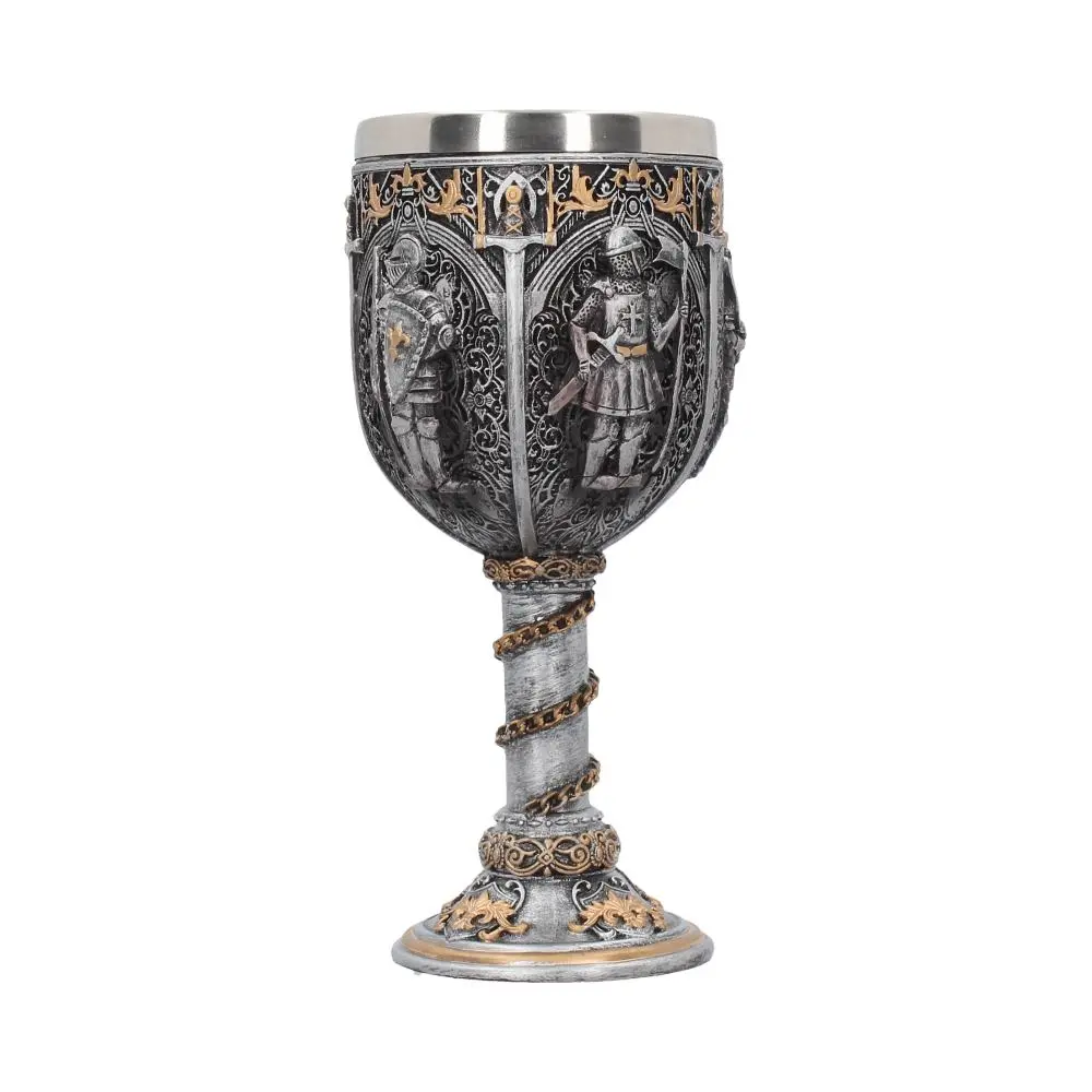 Nemesis Now Medieval Knight Chain Wine Goblet 17.5cm Goblets & Chalices 5 Nemesis Now Medieval Knight Chain Wine Goblet 17.5cm Goblets & Chalices 5