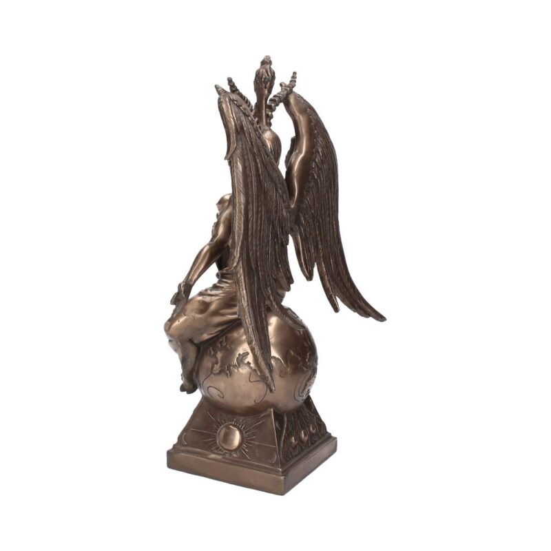 Bronzed Baphomet Occult Sabatic Goat Large Figurine 38cm Figurines Large (30-50cm) 5