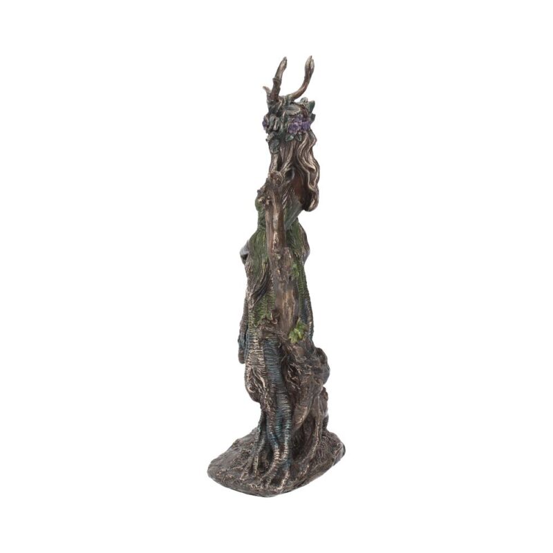 Lady of the Forest Figurine Bronze Celtic Pagan Goddess Flidais Ornament Figurines Medium (15-29cm) 5