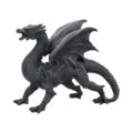 Nemesis Now Obsidian Dragon Watcher 31cm Figurines Large (30-50cm) 2