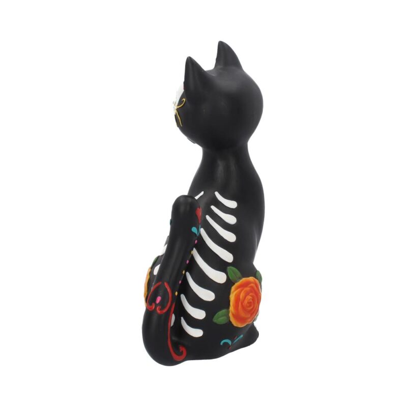 Sugar Kitty Figurine Day of the Dead Cat Ornament Figurines Medium (15-29cm) 5