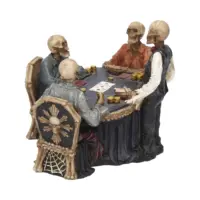 Nemesis Now End Game Skeleton Poker Game 16cm Figurines Medium (15-29cm) 2