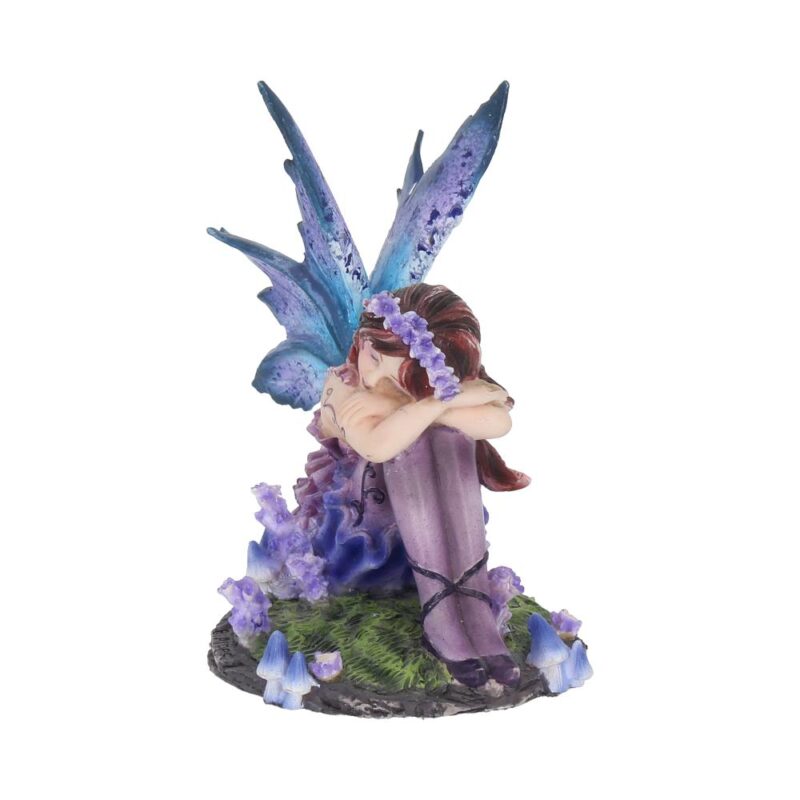 Akina Figurine Purple Blue Floral Fairy Ornament Figurines Small (Under 15cm) 3