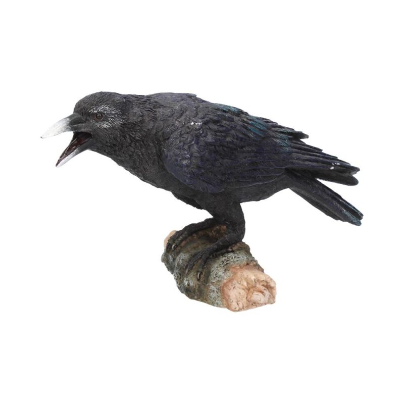 Raven’s Call Figurine Gothic Bird Ornament Figurines Medium (15-29cm)