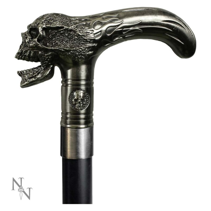 Xenocane Flamed Skull Swaggering Cane 89cm Gifts & Games 3