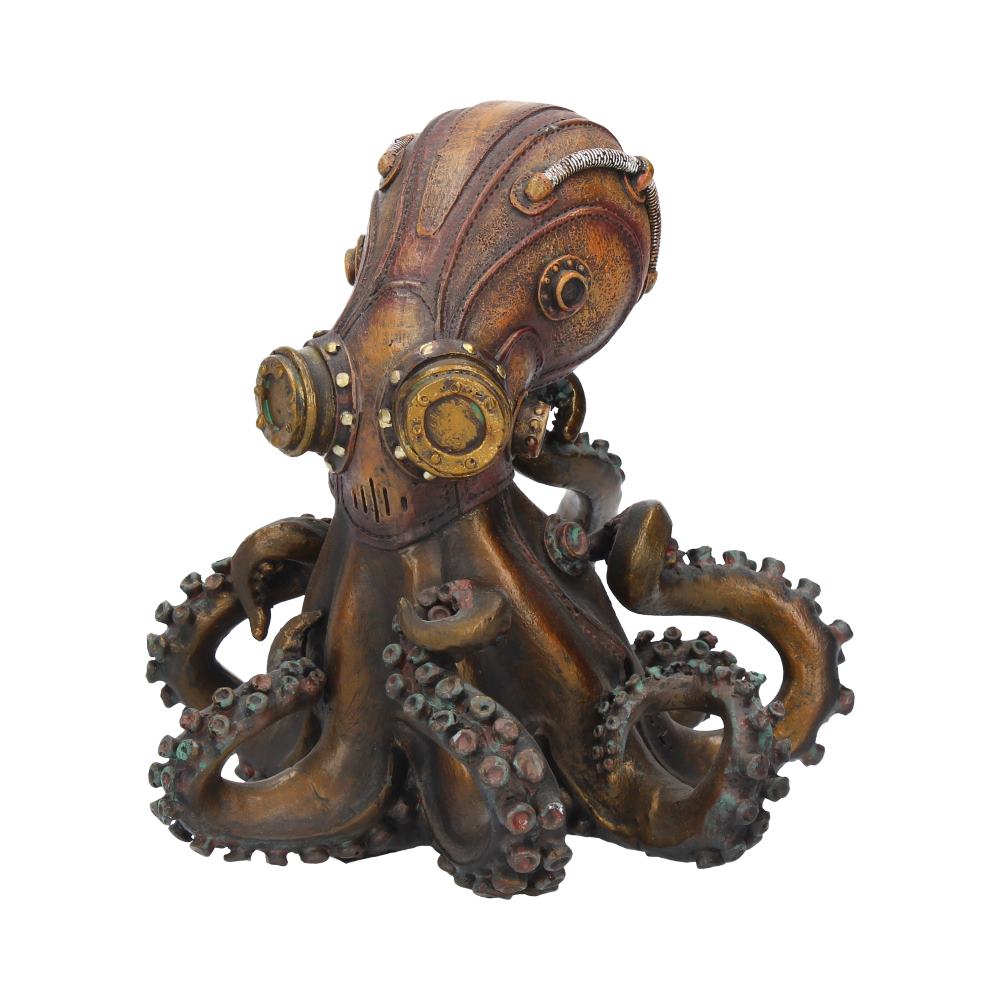 Bronze Octo-Steam Steampunk Octopus Squid Figurine Figurines Medium (15-29cm)