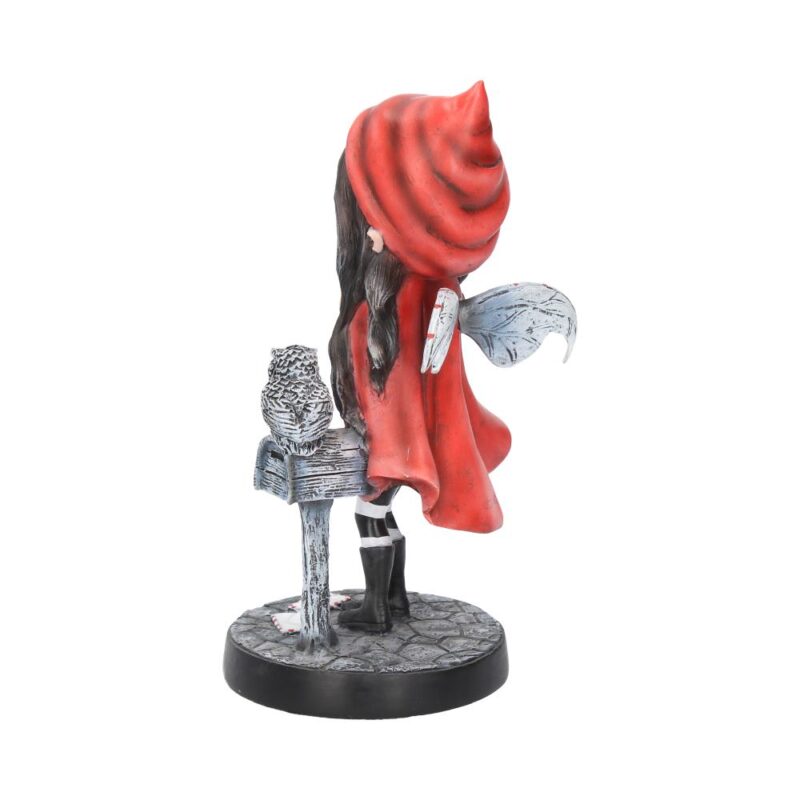 Missing You Red Hooded Fairy with Mailbox Figurines Medium (15-29cm) 5