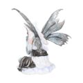 Fae-Lore Winter Fairy Wearing Wolf Hide 30cm Figurines Large (30-50cm) 6