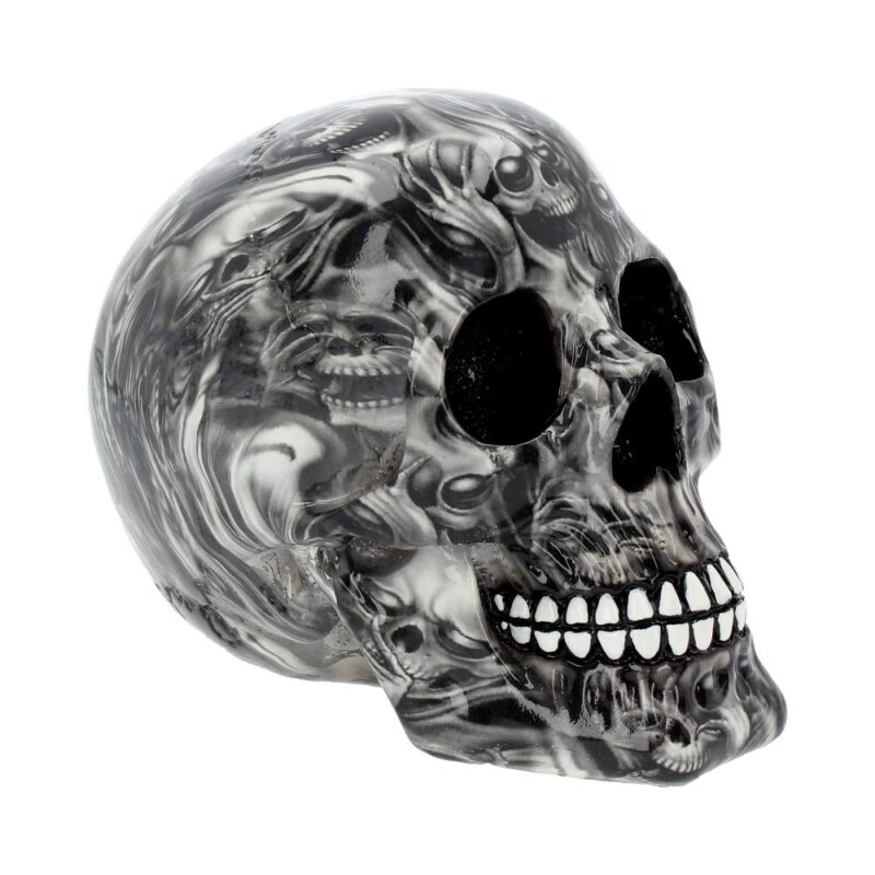 Screaming Soul Skull Print Ornament Figurines Medium (15-29cm)