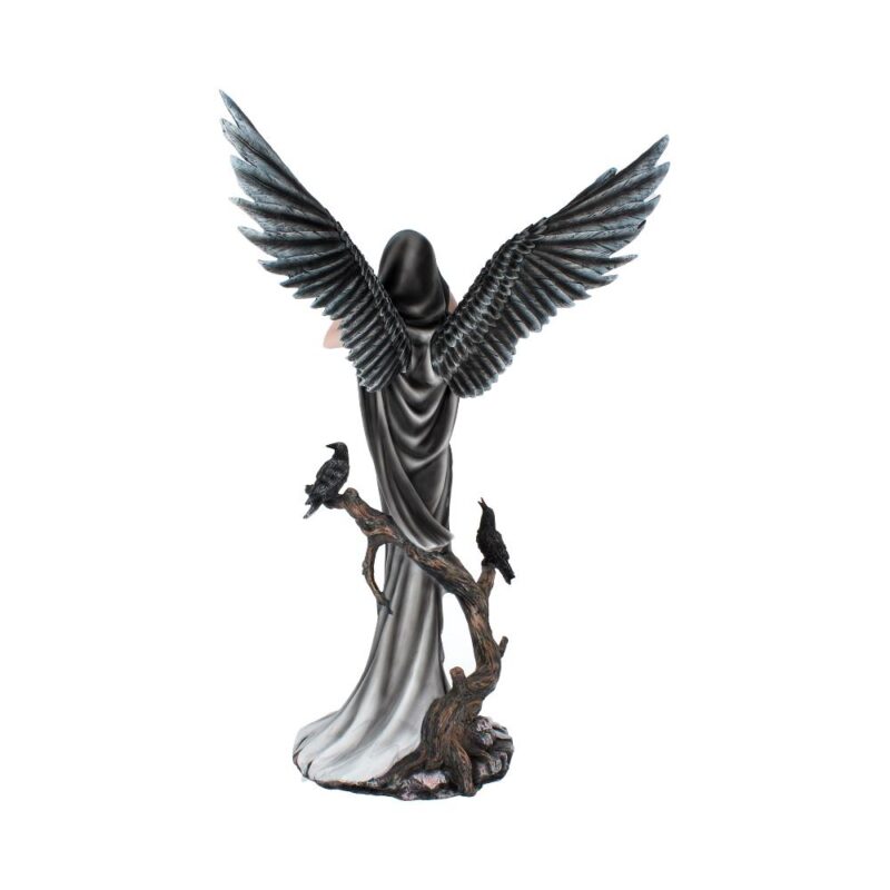 Sorrel Large Dark Angel Fairy and Raven Figurine Figurines Extra Large (Over 50cm) 7