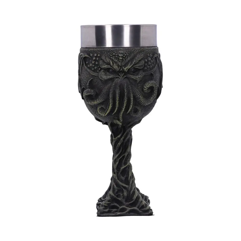 Nemesis Now Cthulhu’s Thirst Goblet Lovecraft Octopus Monster Wine Glass 17cm Goblets & Chalices 5 Nemesis Now Cthulhu’s Thirst Goblet Lovecraft Octopus Monster Wine Glass 17cm Goblets & Chalices 5