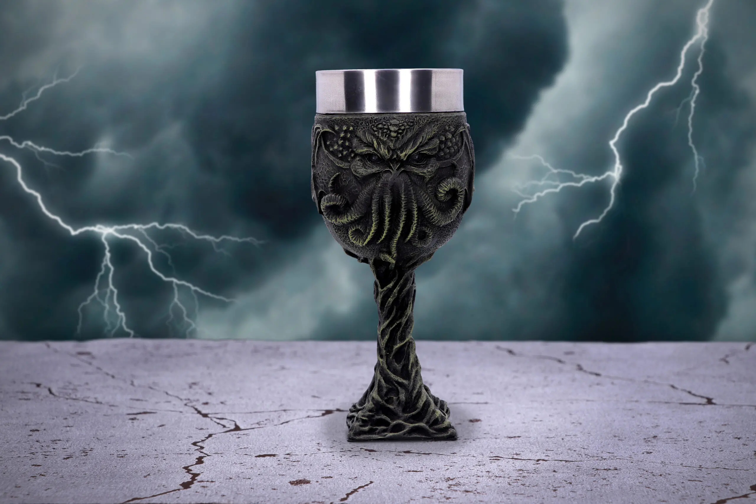 Nemesis Now Cthulhu’s Thirst Goblet Lovecraft Octopus Monster Wine Glass 17cm Goblets & Chalices 9 Nemesis Now Cthulhu’s Thirst Goblet Lovecraft Octopus Monster Wine Glass 17cm Goblets & Chalices 9