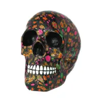 Nemesis Now Viva! Day of the Dead Print Skull 19cm Figurines Medium (15-29cm) 2