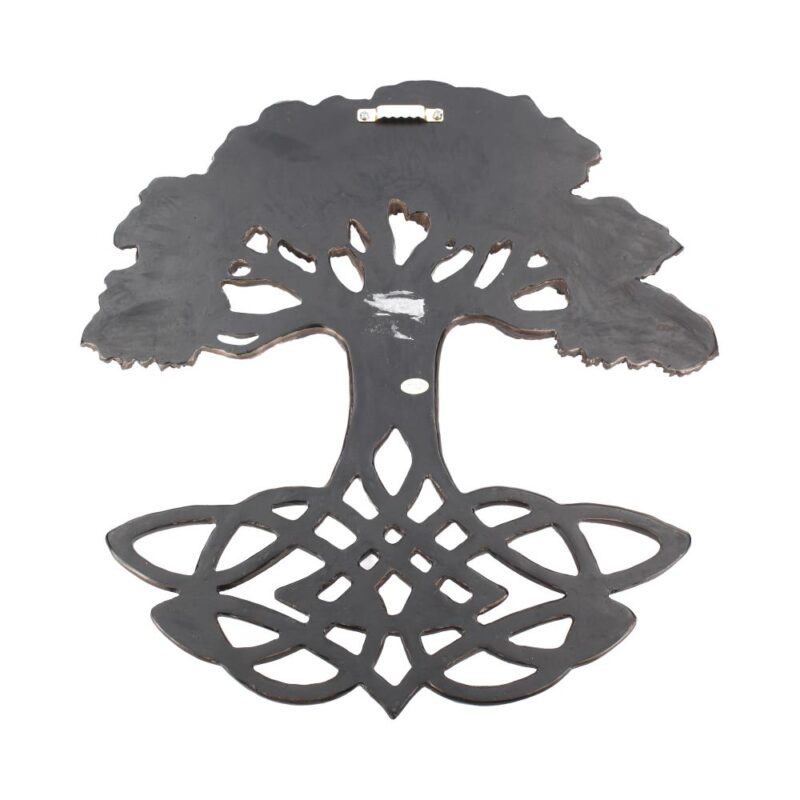 Bronzed Wiccan Tree of Life Wall Plaque Home Décor 3